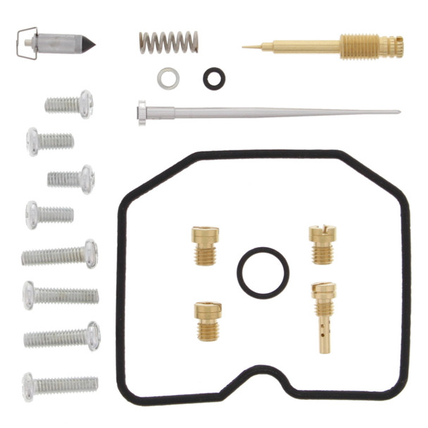 All Balls Racing 03-13 Kawasaki KVF360A Prairie 4x4 Carburetor Rebuild Kit - MSM-T-724538