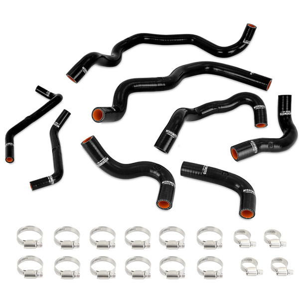 Mishimoto 2016+ Infiniti Q50/Q60 3.0T Ancillary Coolant Hose Kit - Black - MISHIMOTOMMHOSE-Q50-16ANCBK