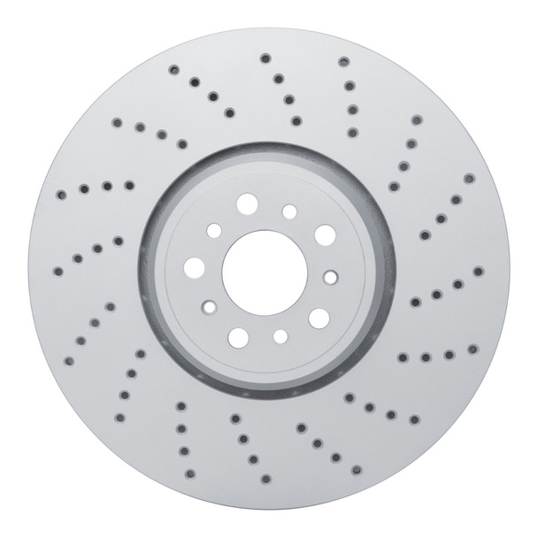 DFC 20-25 BMW X6 Right Front Drilled GeoSPEC Coated Rotor - DFC624-31185D
