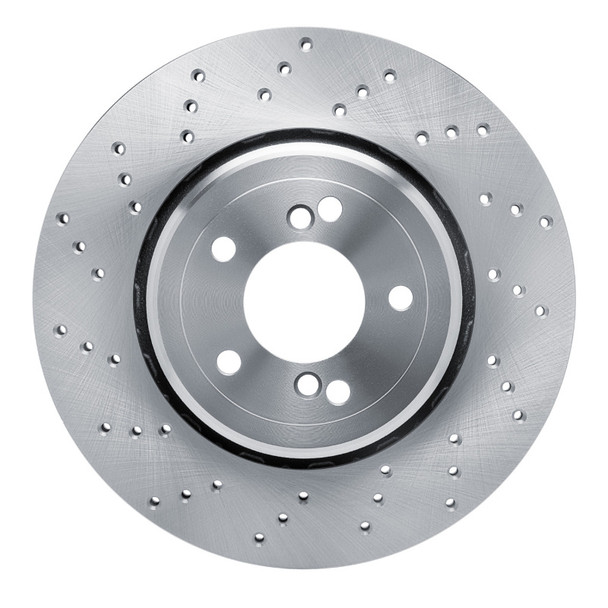 DFC 08-13 BMW M3 Left Rear Drilled Brake Rotor - DFC620-31091D