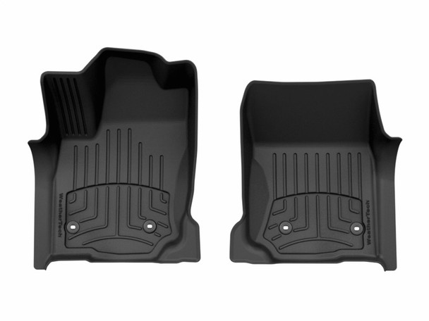 WeatherTech 2025+ Toyota 4Runner Front FloorLiner HP - Black - WEATHERTECH4419191IM