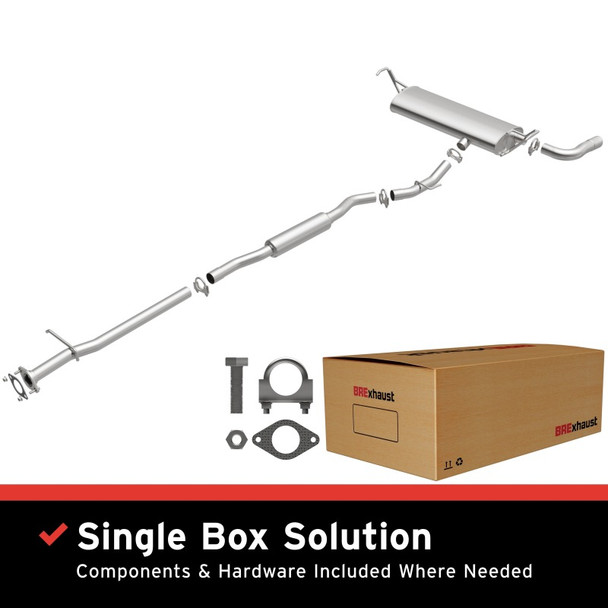 MagnaFlow BRE Exhaust Kit 08-14 Nissan Rogue 2.5L - MAGNAFLOW106-0243
