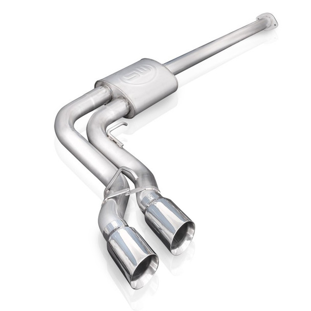 Stainless Works 15-19 Ford F150 5.0L Lightning Exit Catback System w/ 4in Tips - STAINLESSWORKSFT18CBFT