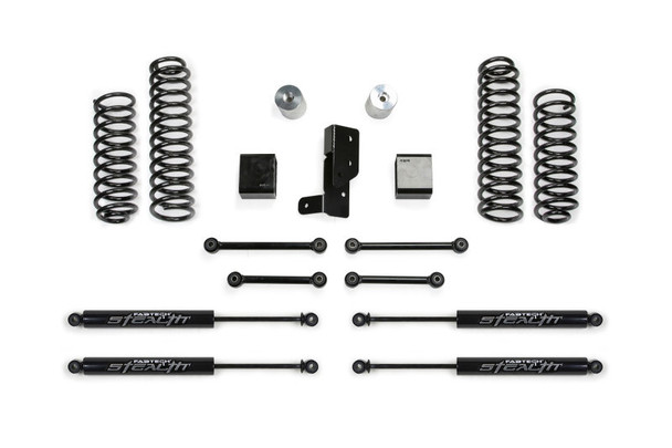 Fabtech 18-21 Jeep JL 4-Door 4WD 3in Sport System w/Stealth - FABTECHK4107M
