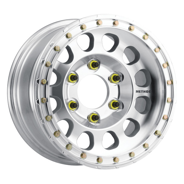 Method MR103 Beadlock 17x9 -12mm Offset 6x6.5 108mm CB Raw Machined w/BH-H24125 Wheel - METHODWHEELSMR10379070312BR