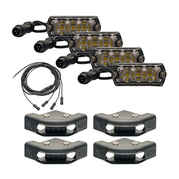 ARB Nacho Nano BASE Rack Corner Cap 4-Light Kit - ARBV5AR2