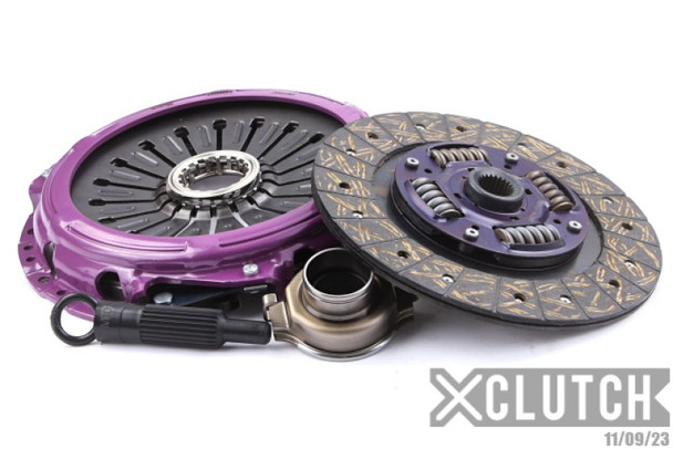 XClutch 01-02 Mitsubishi Lancer EVO VII 2.0L Stage 1 Sprung Organic Clutch Kit - XCLUTCHXKMI24010-1A