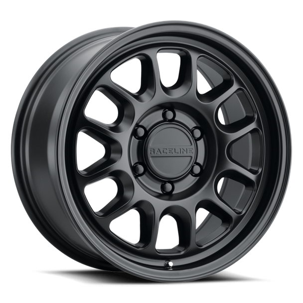 Raceline 958B Rogue 17x8.5in / 8X170 BP / 0mm Offset / 130.81mm Bore - Satin Black - RACELINE958B-78581-00