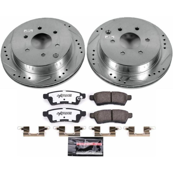 Power Stop 05-18 Nissan Frontier Rear Z36 Truck & Tow Brake Kit - POWERSTOPK4621-36
