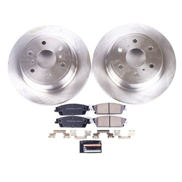 Power Stop 07-14 Cadillac Escalade Rear Autospecialty Brake Kit - POWERSTOPKOE2083