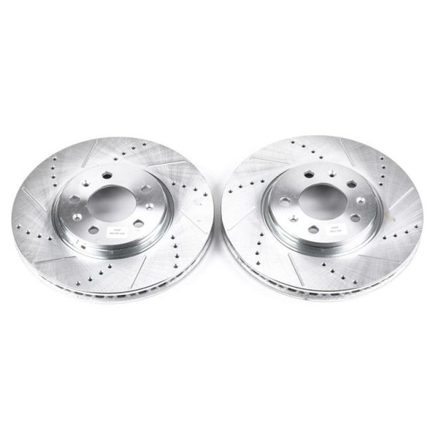 Power Stop 06-09 Pontiac Solstice Front Evolution Drilled & Slotted Rotors - Pair - POWERSTOPAR82108XPR