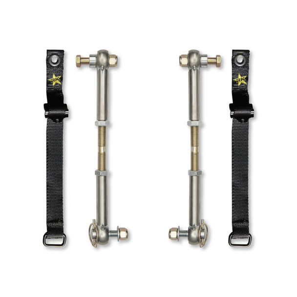Rock Krawler 07-18 Jeep Wrangler JK/JKU Sway Bar Disconnect Kit - Front - ROCKKRAWLERRK04771K