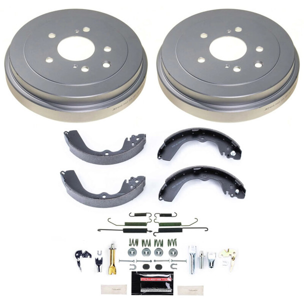 Power Stop 15-18 Chevrolet City Express Rear Autospecialty Drum Kit - POWERSTOPKOE15478DK