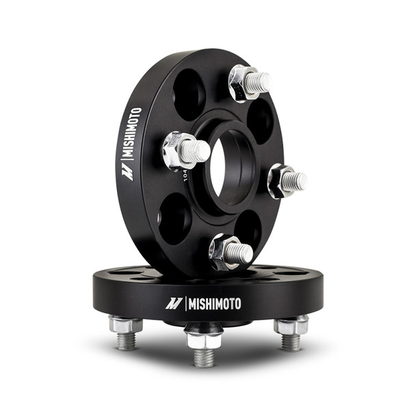Mishimoto Wheel Spacers - 4x100 - 56.1 - 30 - M12 - Black - MISHIMOTOMMWS-011-300BK