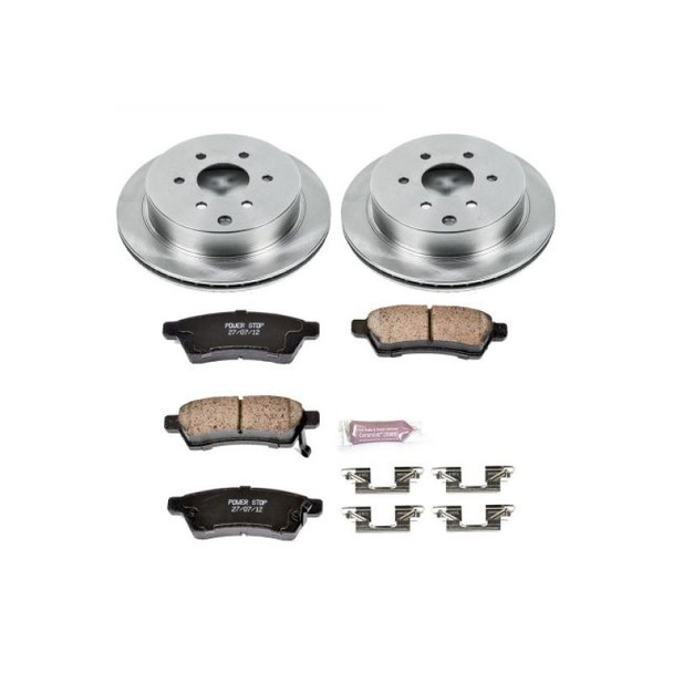 Power Stop 05-18 Nissan Frontier Rear Autospecialty Brake Kit - POWERSTOPKOE4621