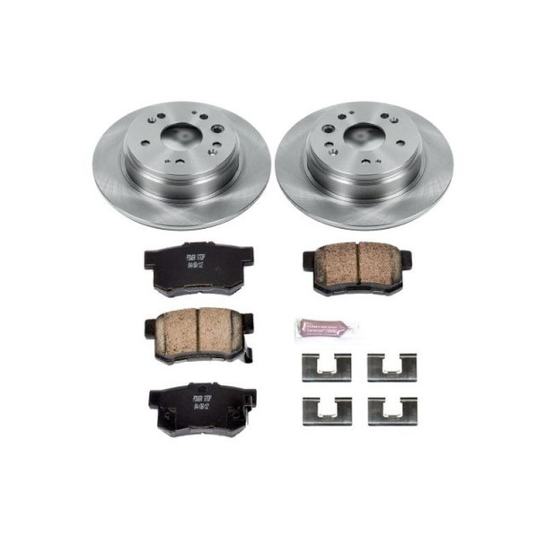 Power Stop 02-04 Honda CR-V Rear Autospecialty Brake Kit - POWERSTOPKOE6172