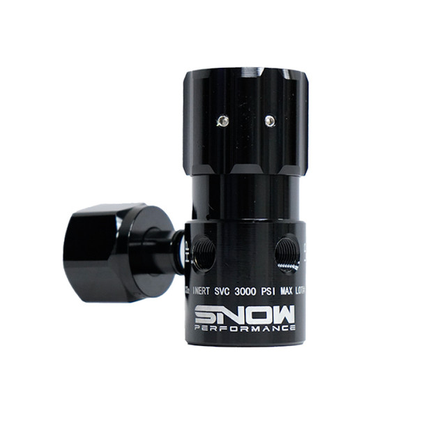 Snow Performance Dual Outlet Adjustable (0-475 PSI) 1/8npt Outlet CO2 Regulator - SNOWPERFORMANCESNO-354