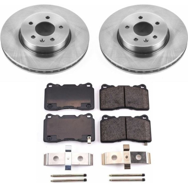 Power Stop 13-18 Cadillac ATS Front Autospecialty Brake Kit - POWERSTOPKOE6389