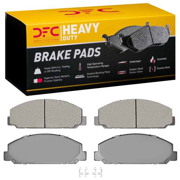 DFC 99-24 Chevrolet W5500 Tiltmaster Rear/Front Heavy Duty Pads - Semi Metallic - DFC1214-0827-00