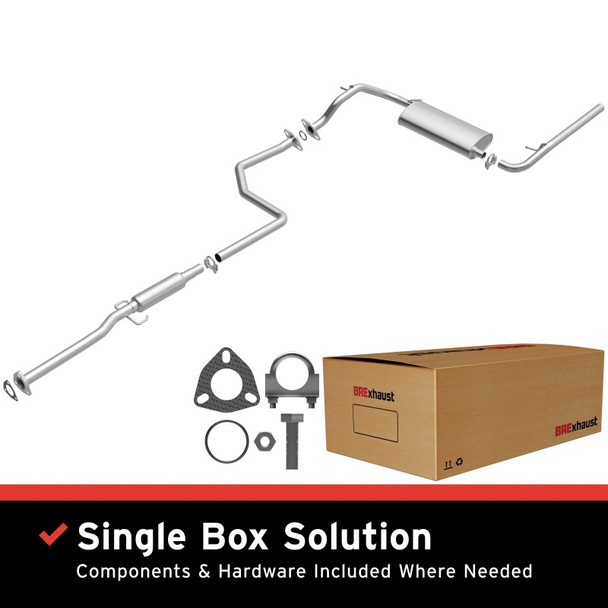 MagnaFlow BRE Exhaust Kit 90-91 Honda Civic - MAGNAFLOW106-0353