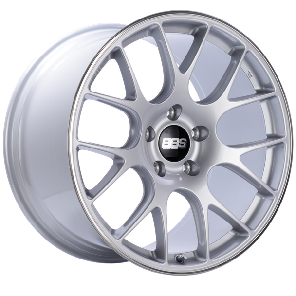BBS CH-R 20x11.5 5x130 ET47 CB71.6 Brilliant Silver Polished Rim Protector Wheel - BBSCH138SPO