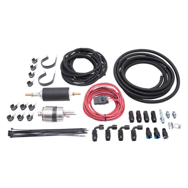 Russell Performance For Chevy LS & Chrysler 5.7L Hemi (Black/Silver) - RUSSELL641605