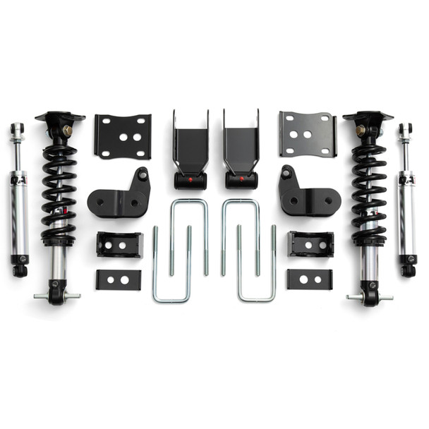 QA1 21-25 Ford F150 4WD Single Adjustable Lowering Kit (3.5in-5.5in) - QA1LK01-FF04