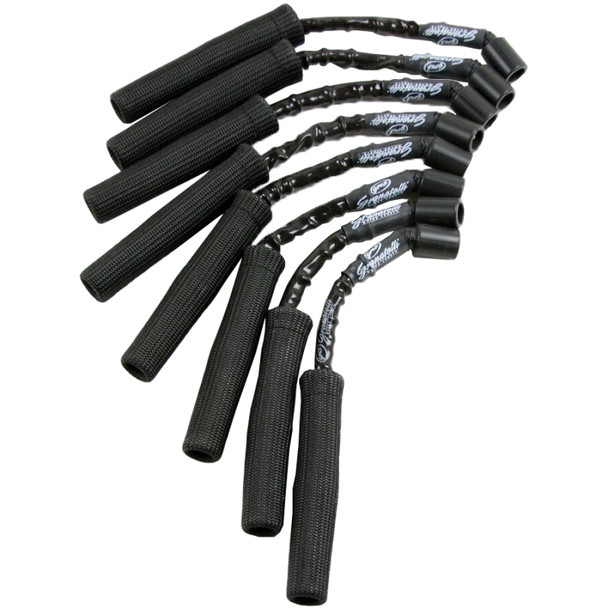 Granatelli 99-23 GM Truck V8 Perf Coil-Near-Plug Wire Conn Kit w/9in Lead/Black Jacket/Sleeve - GRANATELLIMOTORSPORTS28-1629HTBB