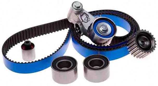 Gates 04-08 Subaru 2.0L & 2.5L Racing Performance Timing Belt Component Kit (Belt Tensioner 4 Idlers - GATESTCK328RB