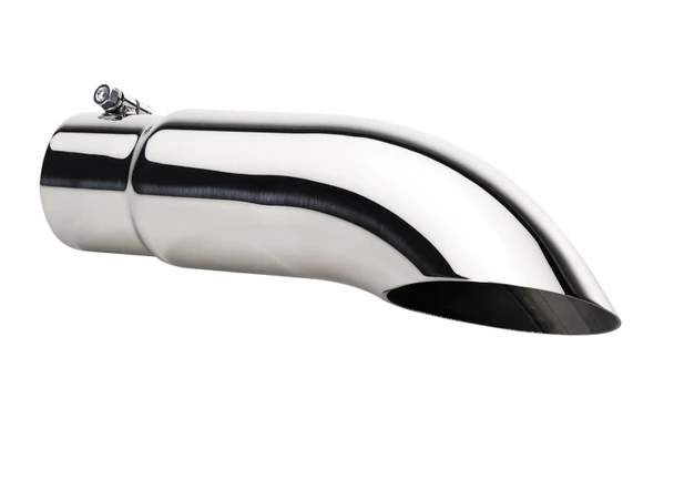 Gibson Turn Down Slash-Cut Tip - 4in OD/4in Inlet/12in Length - Stainless - GIBSON400413
