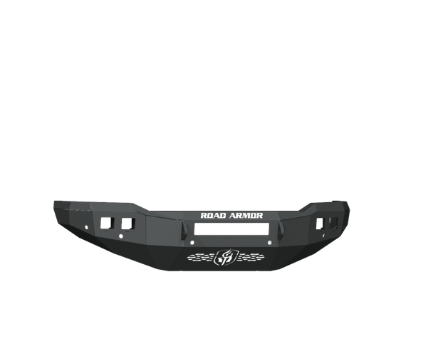 Road Armor 19-20 Ram 2500 Stealth Front Non-Winch Bumper w/6 Sensor Holes - Tex Blk - ROADARMOR4192F0B-NW