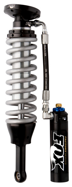 Fox 05+ Tacoma 2.5 Factory Series 4.61in. Remote Res. Coilover Shock w/DSC Adj. - Black/Zinc - FOX880-06-376