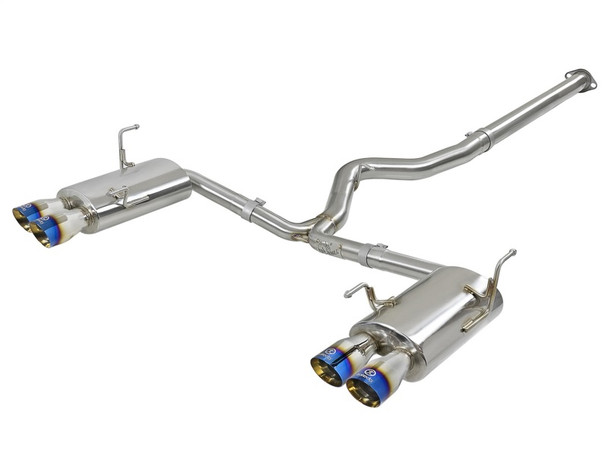 aFe Takeda 3in 304 SS Cat-Back Exhaust System 15-18 Subaru WRX/WRX STI H4-2.0/2.5L (t) - AFE49-36801-L