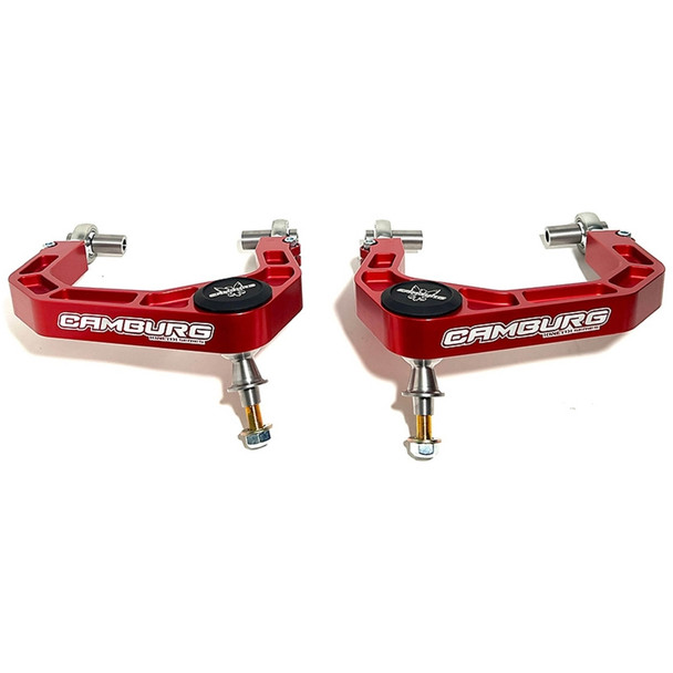 Camburg Ford Bronco 21-23 KINETIK V2 Performance Billet Uniball Upper Arms (Red) - CAMBURGCAM-110214-RED