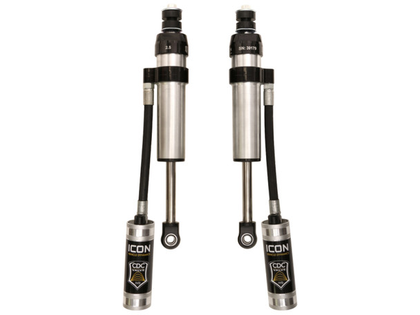 ICON 98-07 Toyota Land Cruiser 100 Series 0-3in Front 2.5 Series Shocks VS RR CDCV - Pair - ICON57807CP