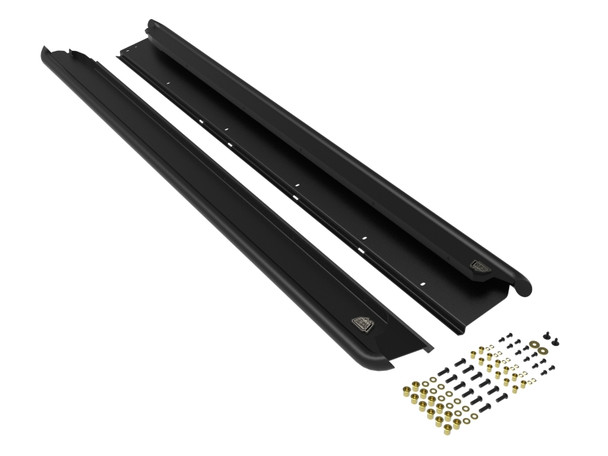 aFe POWER 10-14 Subaru Outback H4 2.5L / H6 3.6L Terra Guard Trail Slider Step - Black - AFE79-27001