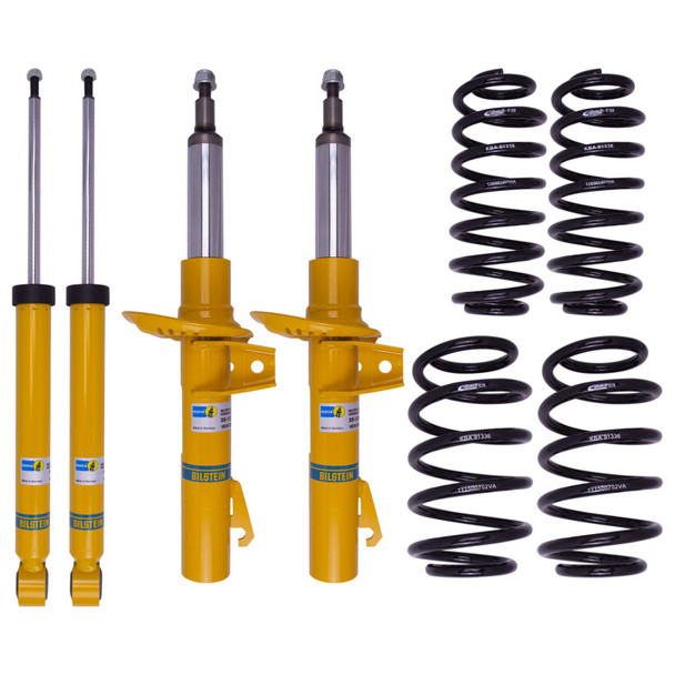 Bilstein B12 (Pro-Kit) 09-17 Volkswagen CC Sport L4 2.0L Front and Rear Suspension Kit - BILSTEIN46-259301