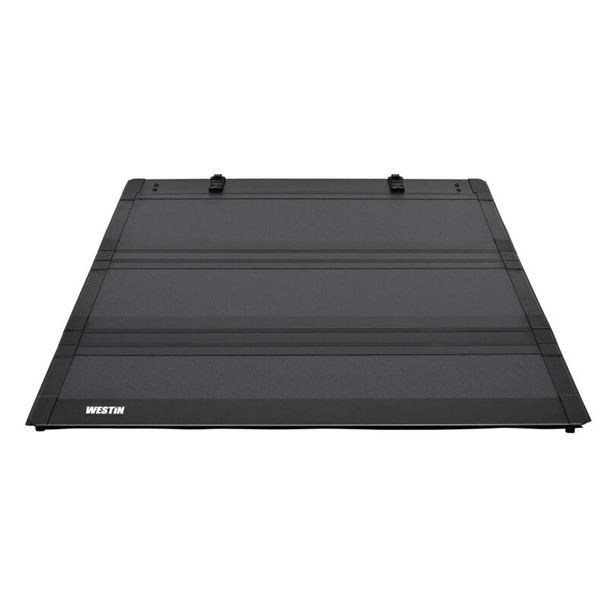 Westin 04-14 Ford F-150 2WD/4WD 5ft.7in. Bed Hard Tri-Fold Tonneau Cover - Black - WESTIN19-42055