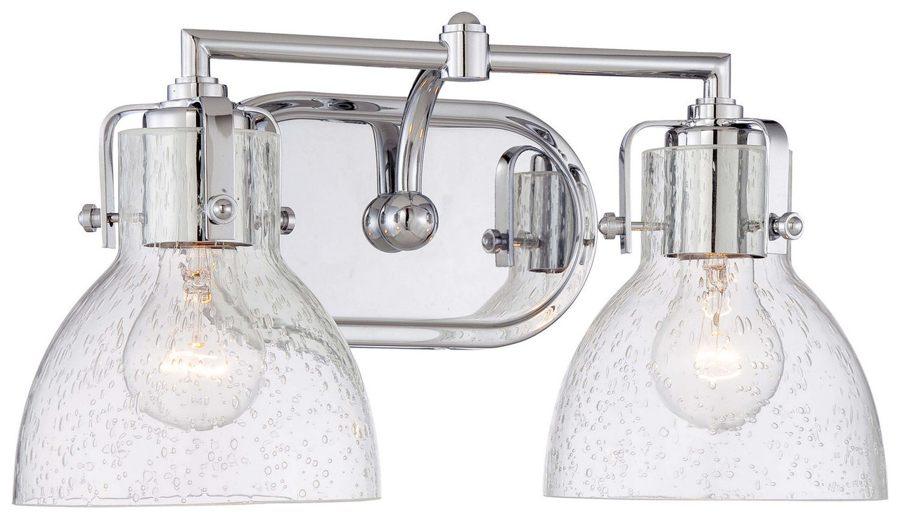 未使用品】 Minka Lavery Minka 3242-77 Light Lights Bath Lavery Vanity  Lighting， at Chrome Chrome Finish