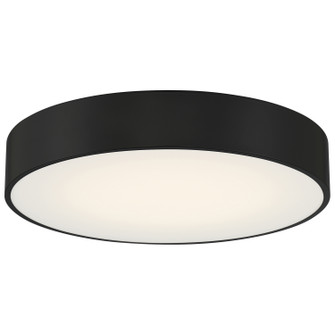 Como LED Flush Mount in Black (18|49962LEDD-BL/ACR)