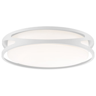 Lucia LED Flush Mount in White (18|49991LEDD-WH/ACR)