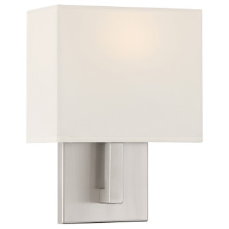 Mid Town LED Wall Sconce in Brushed Steel (18|64061LEDDLP-BS/WH)