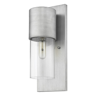 Cooper One Light Wall Sconce in Matte Nickel (106|1511MN/CL)