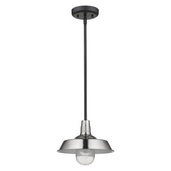 Burry One Light Pendant in Satin Nickel (106|1736SN)