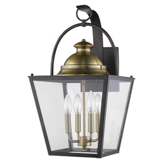Savannah Four Light Wall Sconce in Oil-Rubbed Bronze (106|1852ORB)