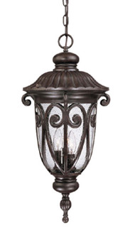 Naples Three Light Hanging Lantern in Marbleized Mahogany (106|2126MM)