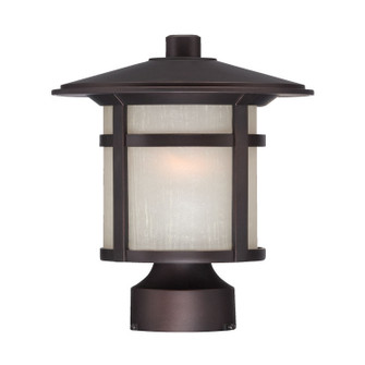 Phoenix One Light Post Mount in Architectural Bronze (106|39107ABZ)