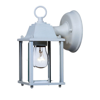 Builders` Choice One Light Wall Sconce in Textured White (106|5001TW) Builders` Choice One Light Wall Sconce in Textured White (106|5001TW)