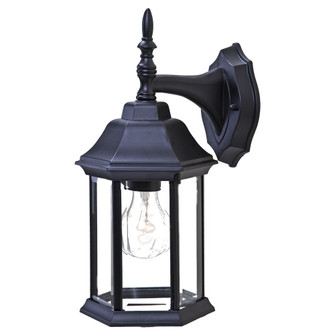 Craftsman 2 One Light Wall Sconce in Matte Black (106|5182BK)