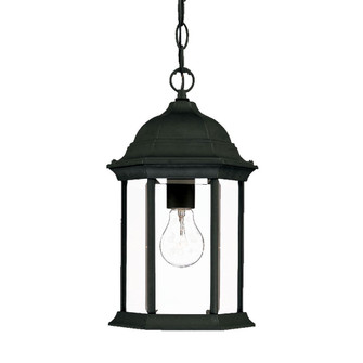 Madison One Light Hanging Lantern in Matte Black (106|5186BK)